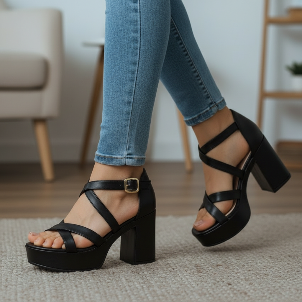 Sandalia Alta Calada (SA155.N)