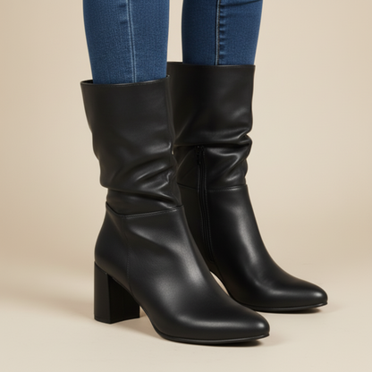 Bota Alta de Mujer Negra (BT32.E)