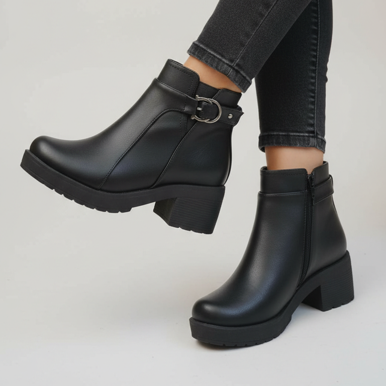 Botin De Mujer Negro (BA107.N)
