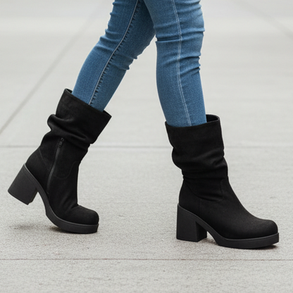 Bota Alta de Mujer Negra (BT31.N)