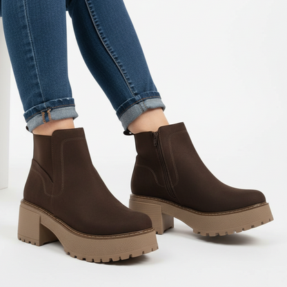 Botin De Mujer Chocolate (BA131.CF)