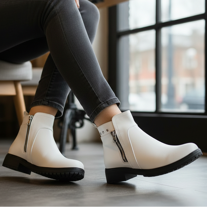Botin de Mujer Bajo Blanco (BB7.BL)