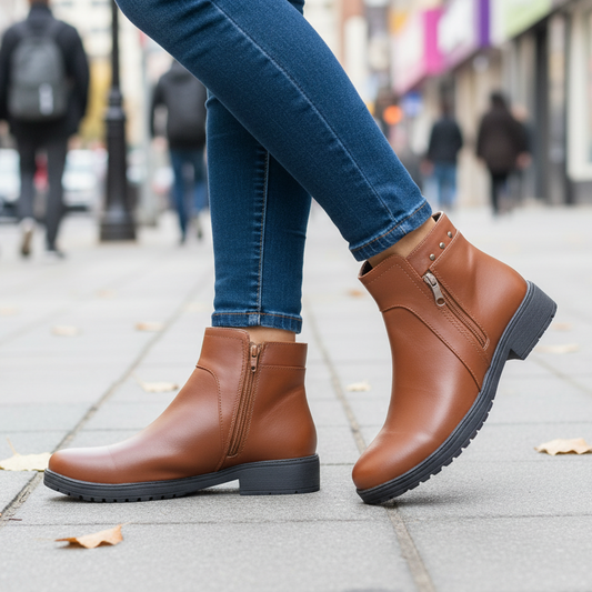 Botin de Mujer Bajo Cafe (BB7.Cf)