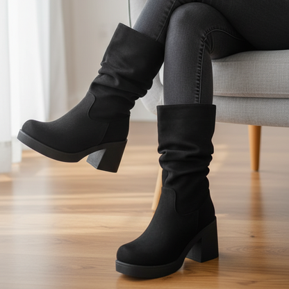 Bota Alta de Mujer Negra (BT31.N)