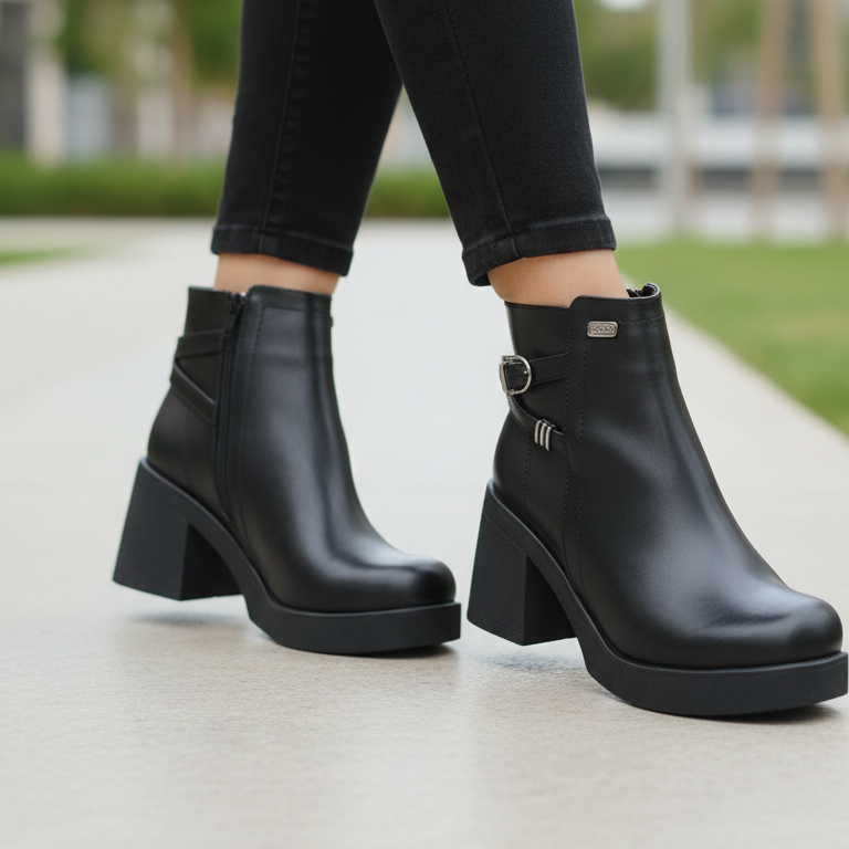 Botin De Mujer Negro (BA108.N)