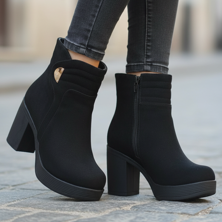 Botin De Mujer Negro (BA101.N)