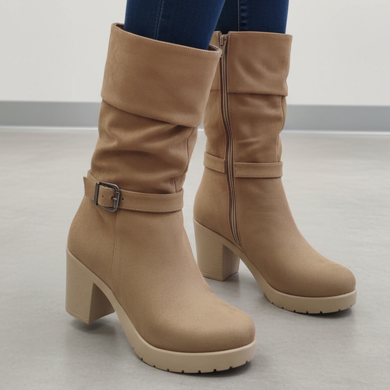 Bota Alta de Mujer Camel (BT30.Ca)