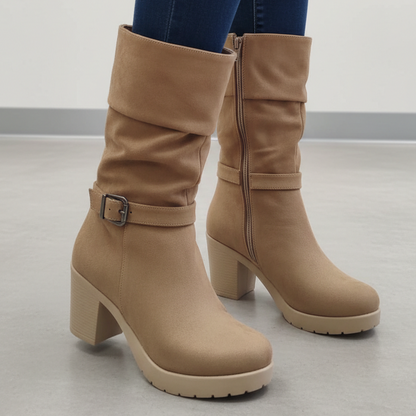 Bota Alta de Mujer Camel (BT30.Ca)