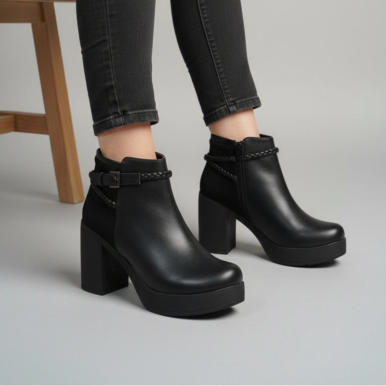 Botin De Mujer Negro (BA103.N)