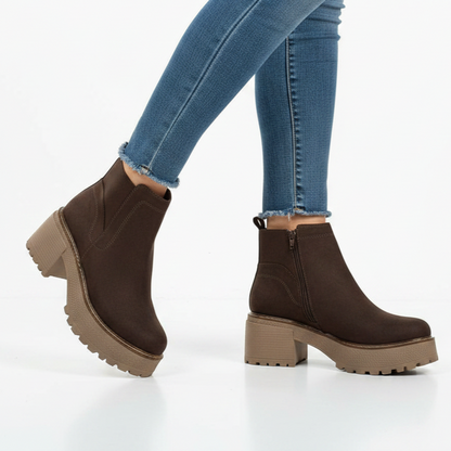 Botin De Mujer Chocolate (BA131.CF)