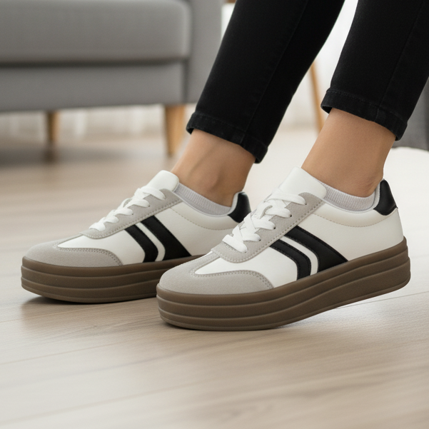 Zapatilla Mujer Balnca (ZT25.BL)