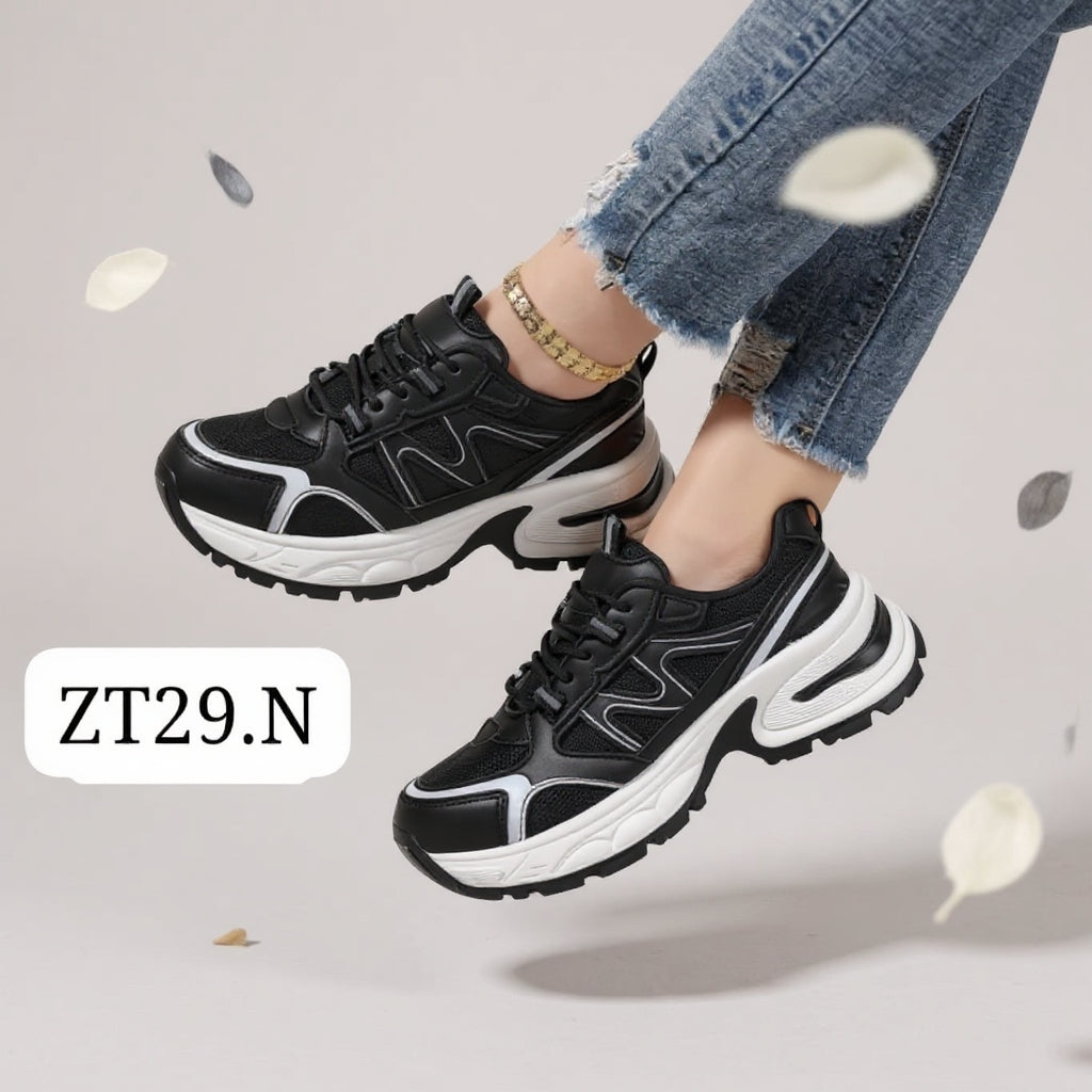 Zapatilla Mujer Negra (ZT29.N)