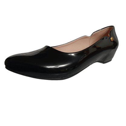 Ballerinas de mujer charol negro (H20.H) - Gabybru Calzados