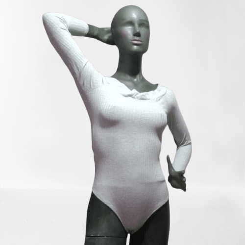 Bodys Blanco de Mujer - Gabybru Calzados