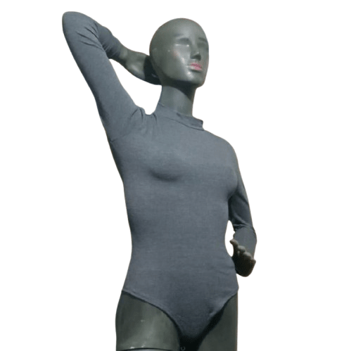 Bodys Gris Marengo de Mujer - Gabybru Calzados