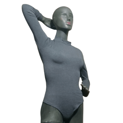 Bodys Gris Marengo de Mujer - Gabybru Calzados