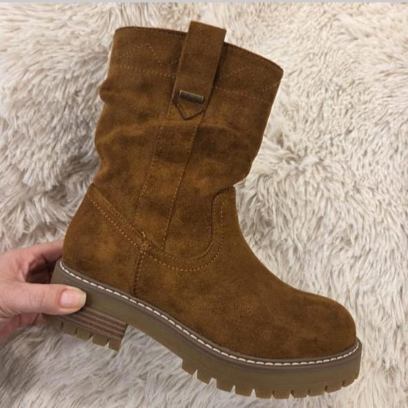 Bota corta de Mujer Cafe (BB12.CF) - Gabybru Calzados