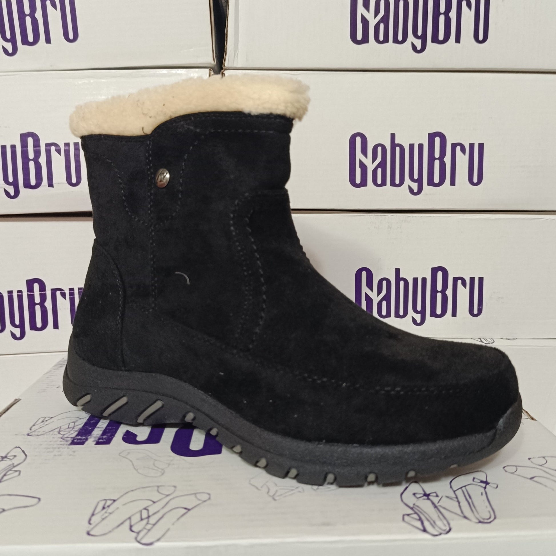Bota corta de Mujer Chiporro (BB10.N) - Gabybru Calzados