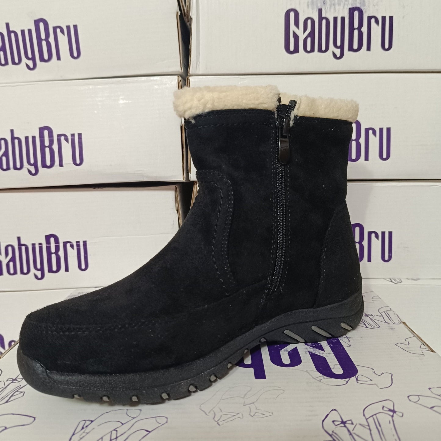 Bota corta de Mujer Chiporro (BB10.N) - Gabybru Calzados