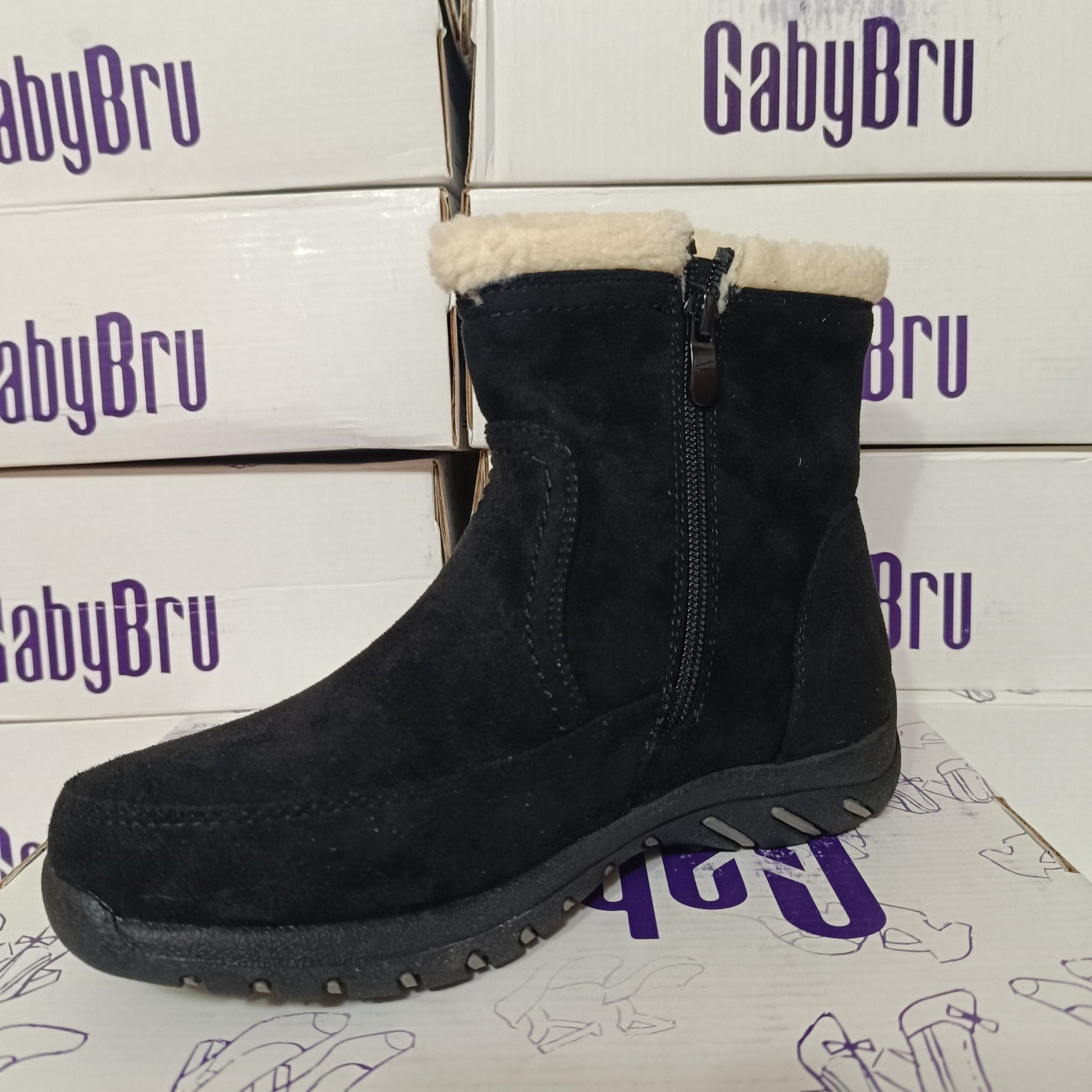 Bota corta de Mujer Chiporro (BB10.N) - Gabybru Calzados