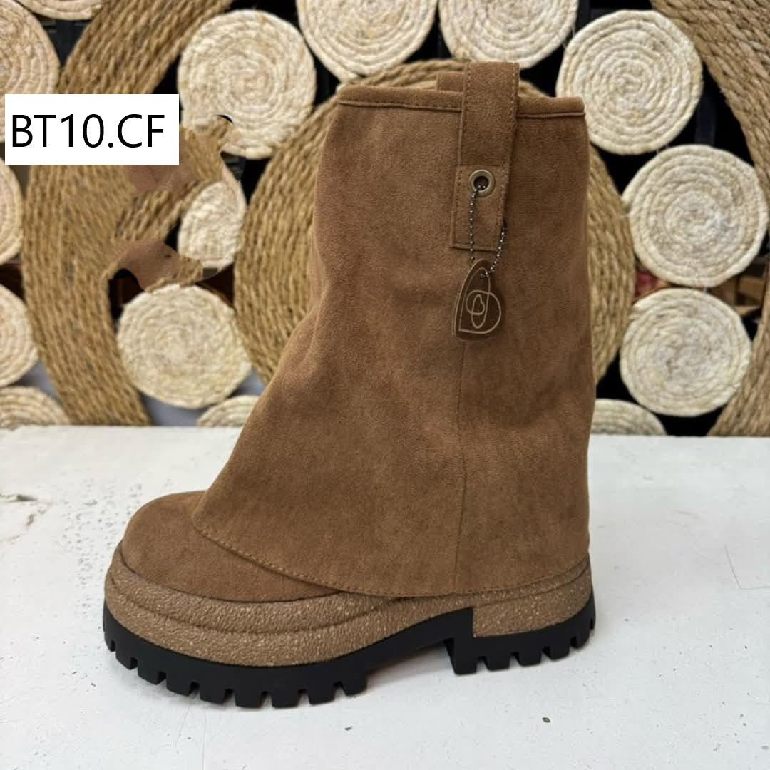 Bota corta Mujer Cafe (BT10.CF) - Gabybru Calzados