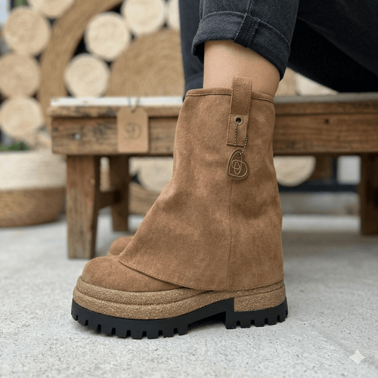 Bota corta Mujer Cafe (BT10.CF) - Gabybru Calzados