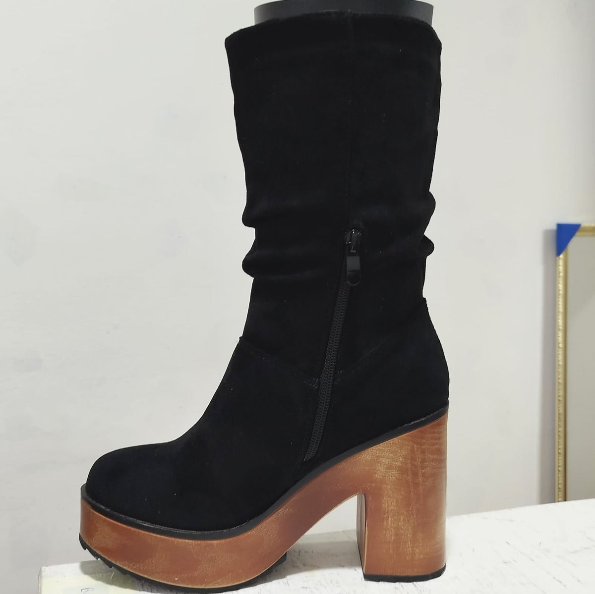 Bota de Mujer Alta (BT02) - Gabybru Calzados