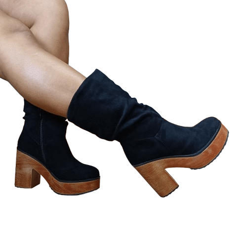 Bota de Mujer Alta (BT02) - Gabybru Calzados