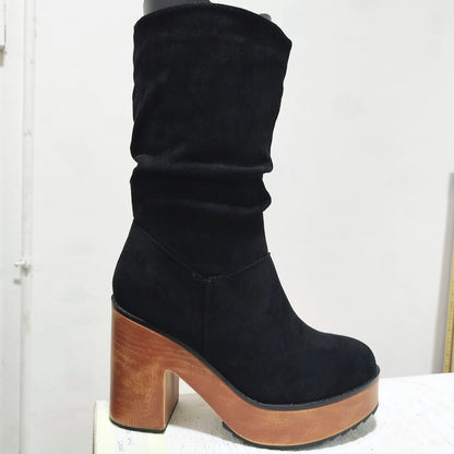 Bota de Mujer Alta (BT02) - Gabybru Calzados