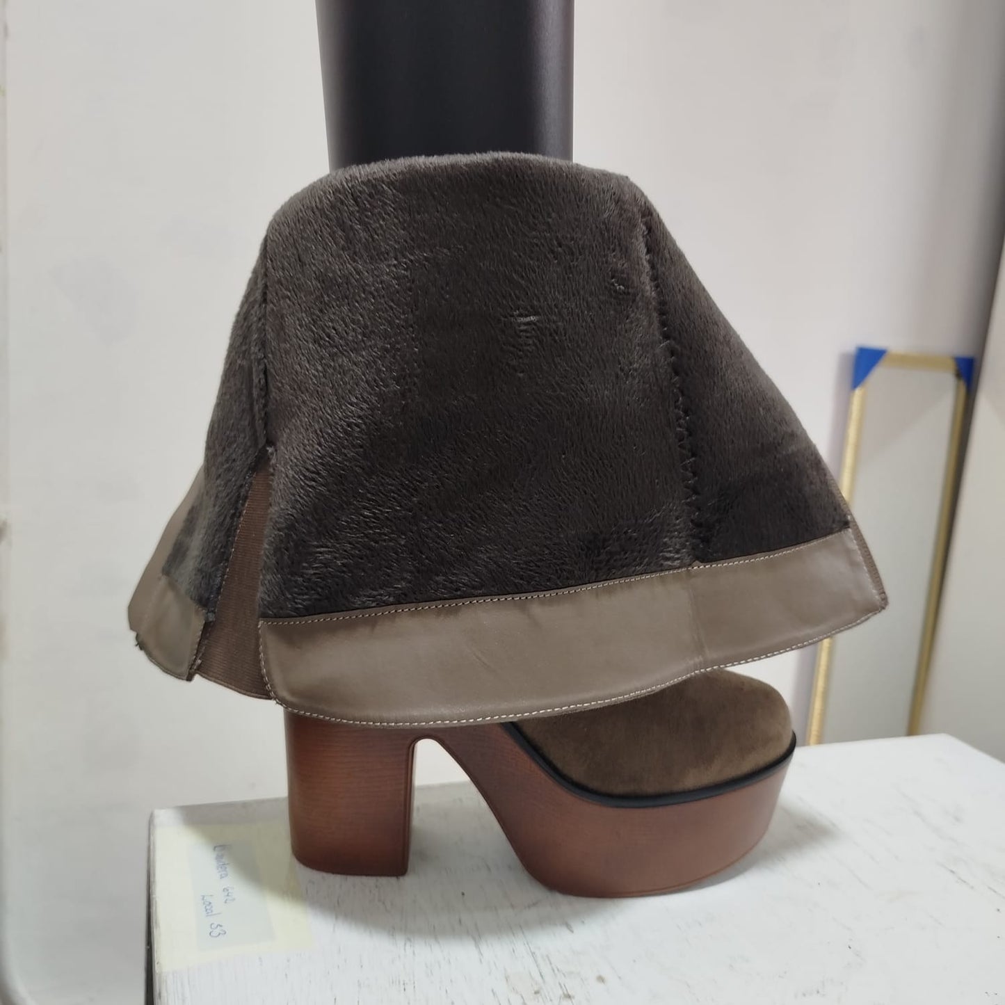 Bota de Mujer Alta Camel (BT05.Ca) - Gabybru Calzados