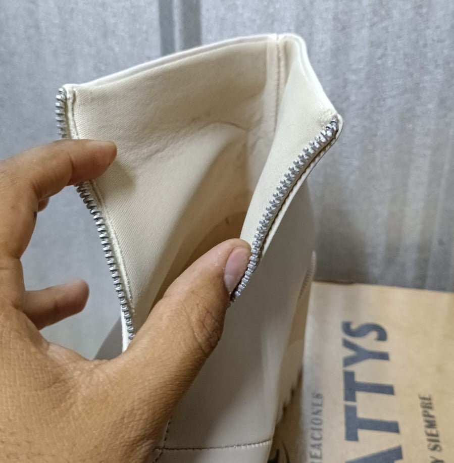 Botin de mujer alto hueso (BA117.U) - Gabybru Calzados