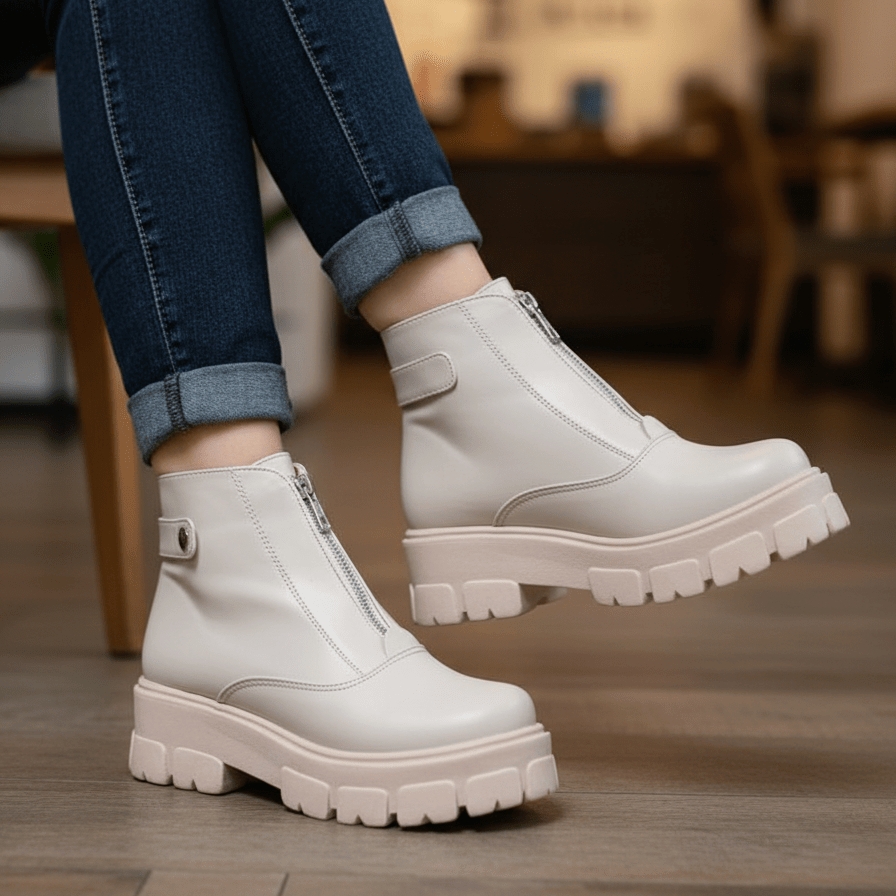 Botin de mujer bajo hueso (BB44.U) - Gabybru Calzados