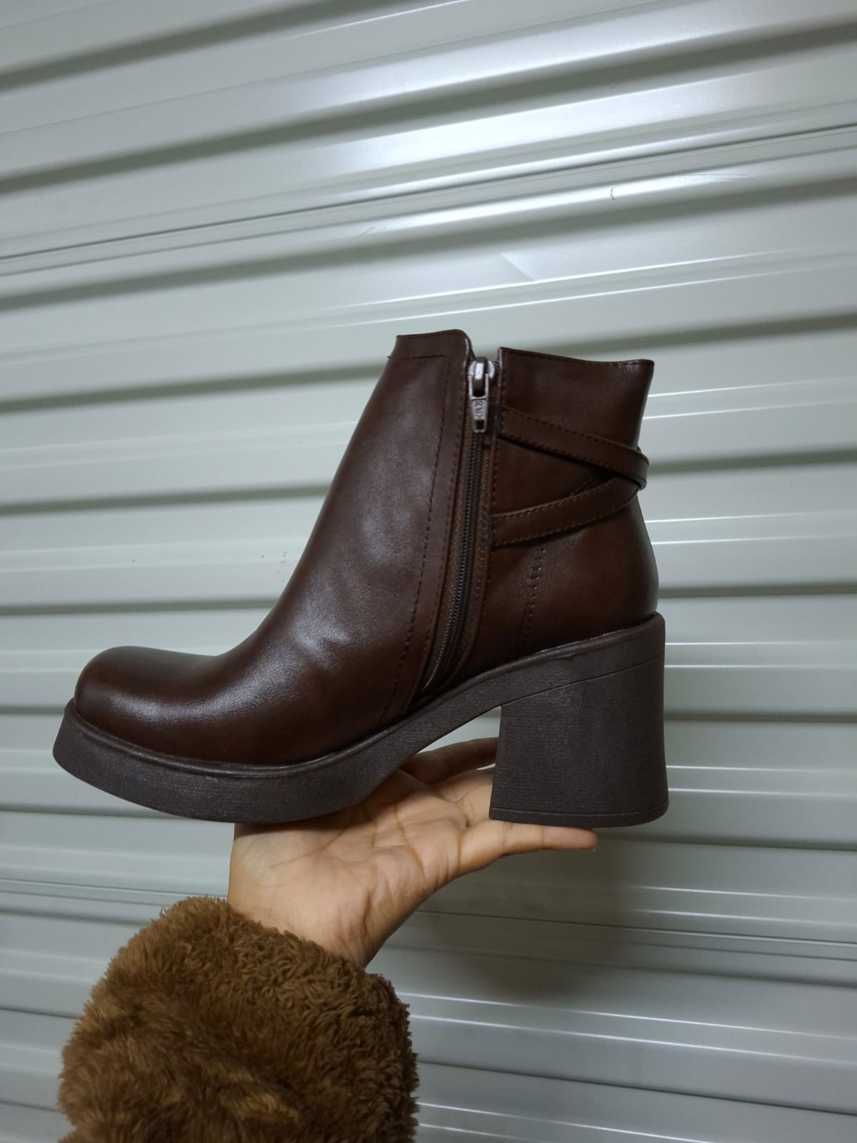 Botin De Mujer Cafe (BA108.EF) - Gabybru Calzados