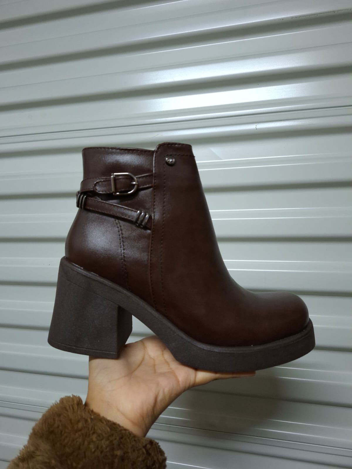 Botin De Mujer Cafe (BA108.EF) - Gabybru Calzados