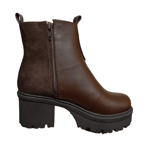 Botin de mujer Cafe (BA77.Cf) - Gabybru Calzados