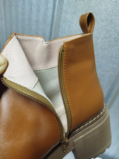 Botin De Mujer Camel (BA131.Ca) - Gabybru Calzados