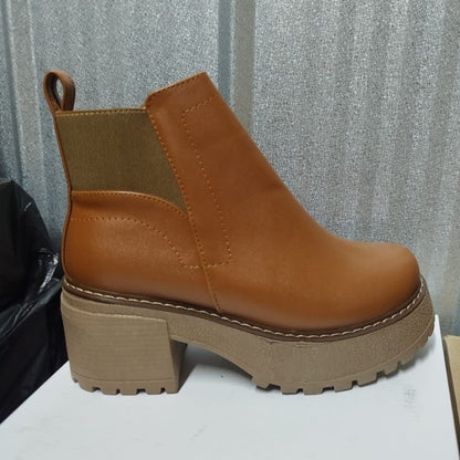 Botin De Mujer Camel (BA131.Ca) - Gabybru Calzados