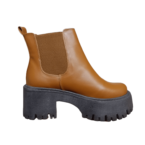 Botin de mujer Camel (BA82.Ca) - Gabybru Calzados
