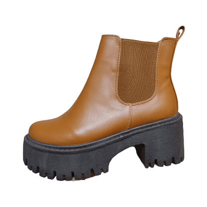 Botin de mujer Camel (BA82.Ca) - Gabybru Calzados