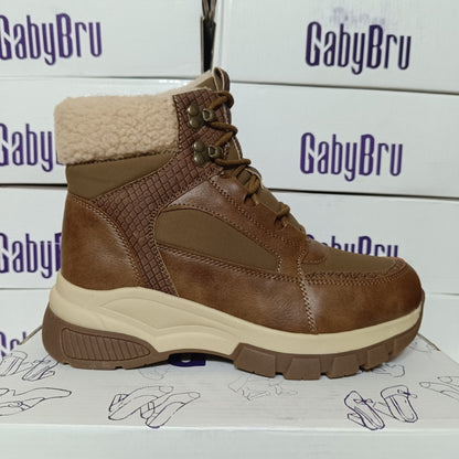 Botin de Mujer Chiporro Cafe (BB11.CF) - Gabybru Calzados