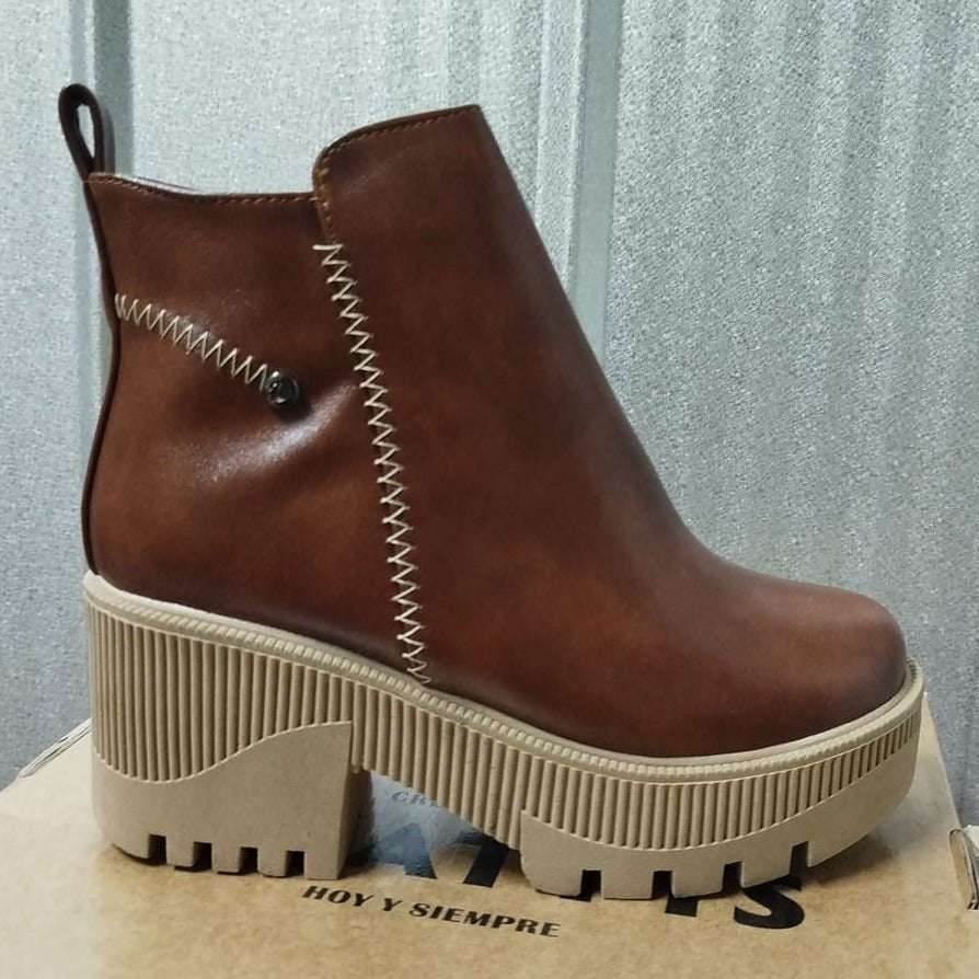 Botin de mujer Marron (BA38.c) - Gabybru Calzados