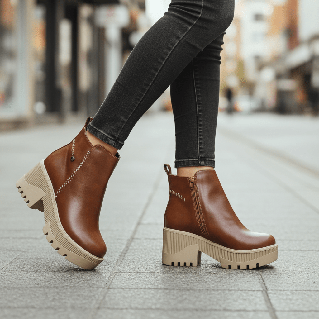 Botin de mujer Marron (BA38.c) - Gabybru Calzados