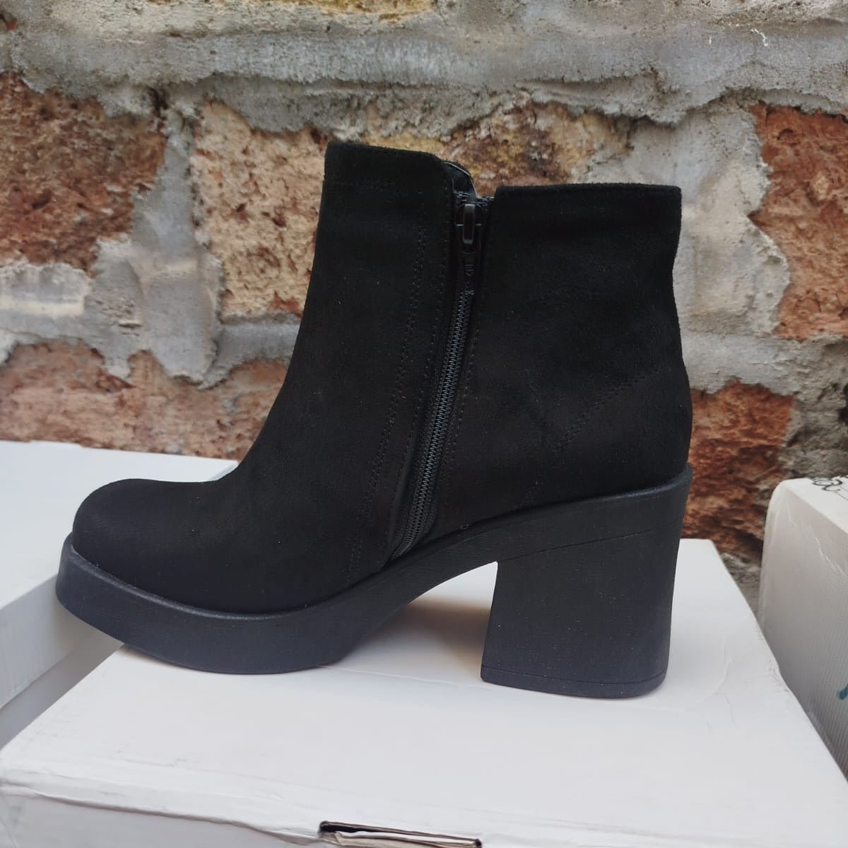 Botin De Mujer Negro (BA100.N) - Gabybru Calzados