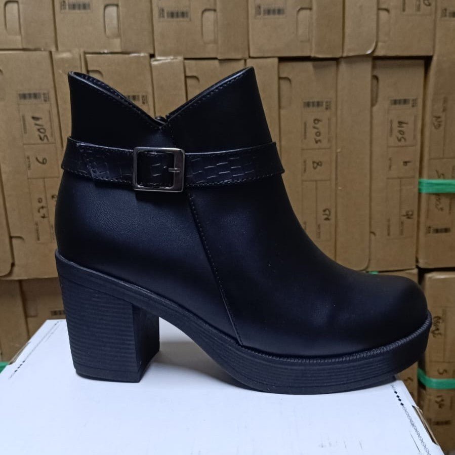 Botin De Mujer negro (BA111.E) - Gabybru Calzados