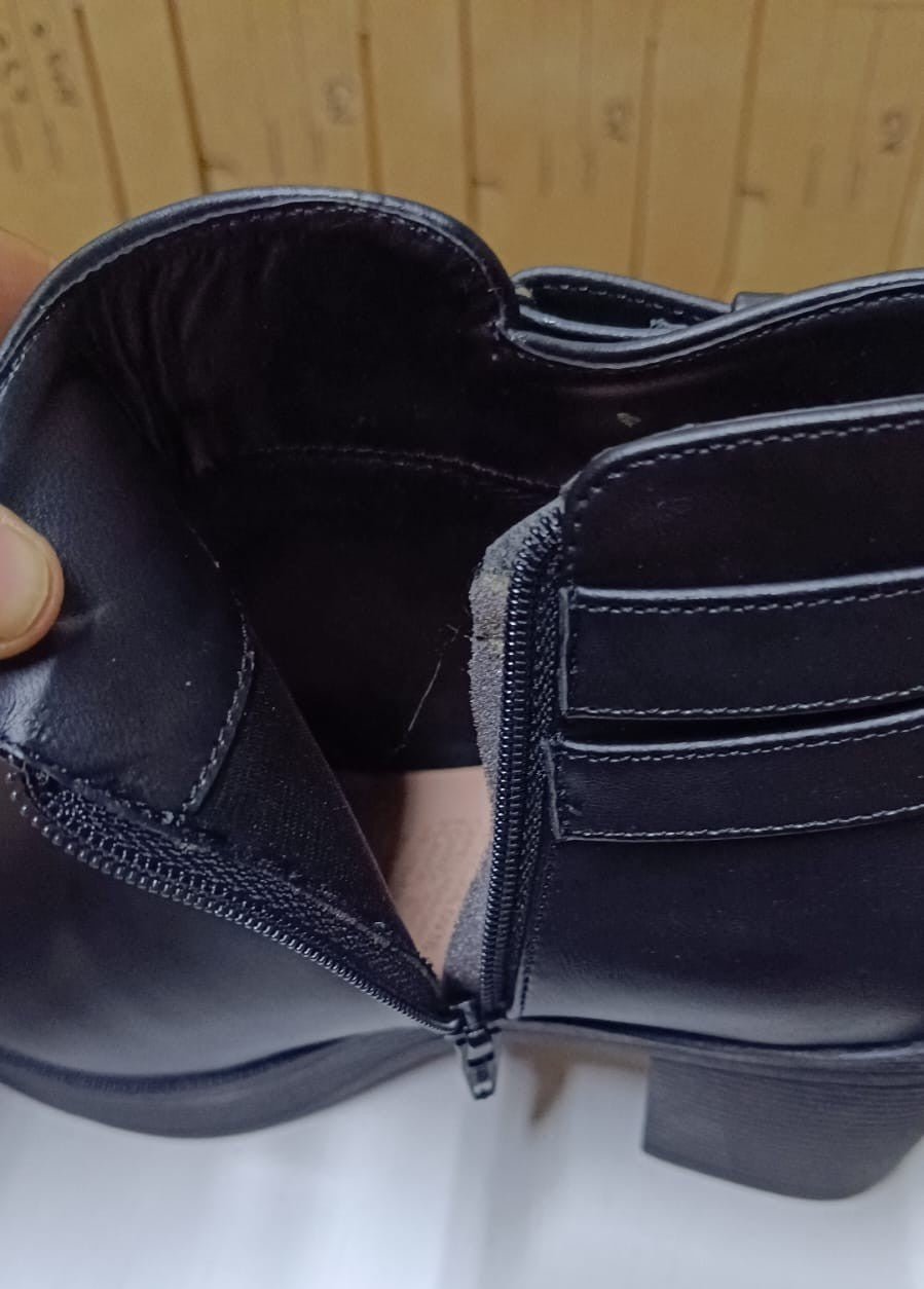 Botin De Mujer negro (BA112.E) - Gabybru Calzados