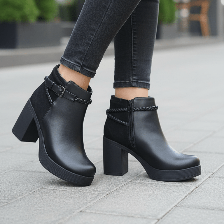 Botin De Mujer Negro (BA116.E)
