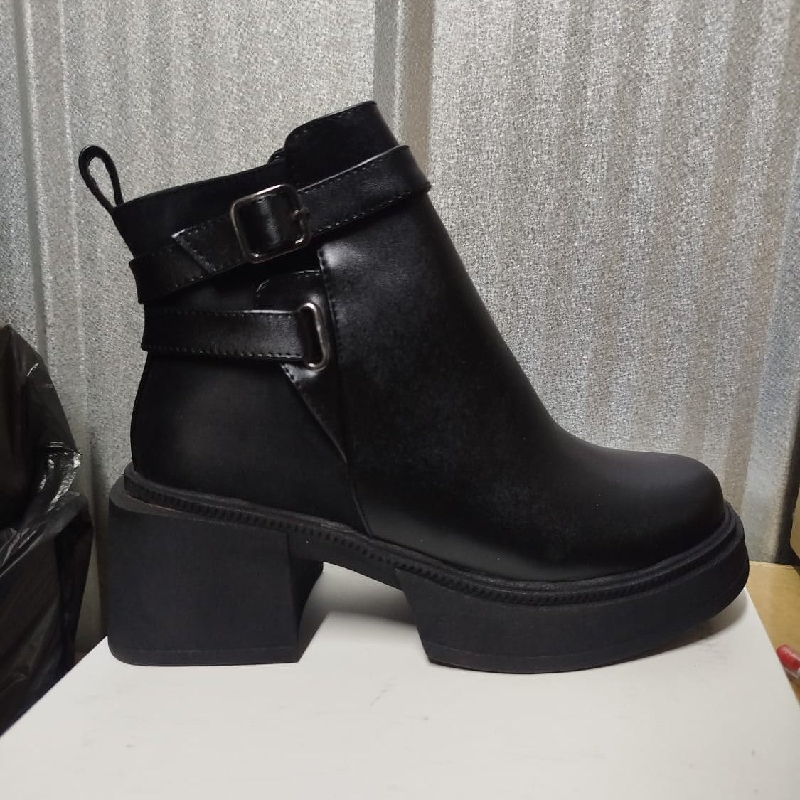 Botin De Mujer Negro (BA120.N) - Gabybru Calzados