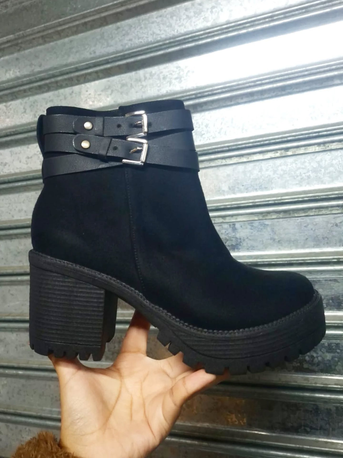 Botin De Mujer Negro (BA145.N) - Gabybru Calzados