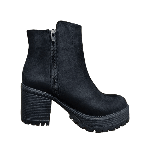 Botin de mujer negro (BA75.N) - Gabybru Calzados