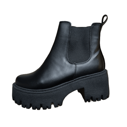 Botin de mujer Negro (BA82.E) - Gabybru Calzados
